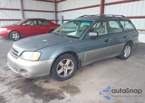 2001 Subaru Outback из США, поврежденный, VIN 4S3BH675217640256